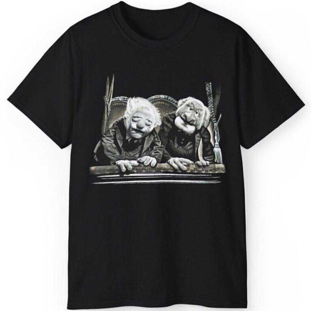 Muppets Statler Waldorf Graphic Retro Character Fan Comedy Gift Unisex T-Shirt